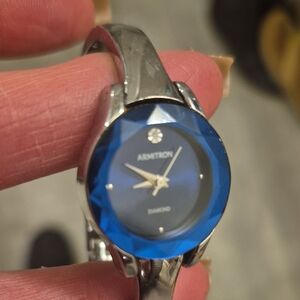 Armitron Silver Blue Women's Smartwatch